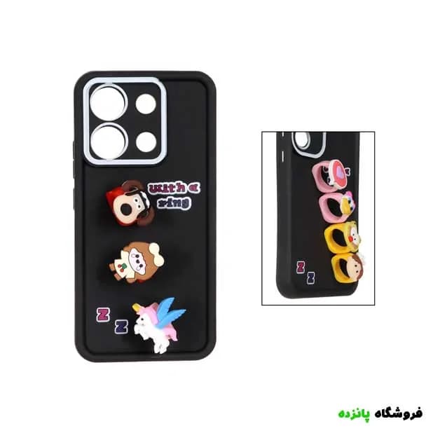 قاب شیائومی Redmi Note 13 4G عروسکی انگشتی مدل Solid Case
