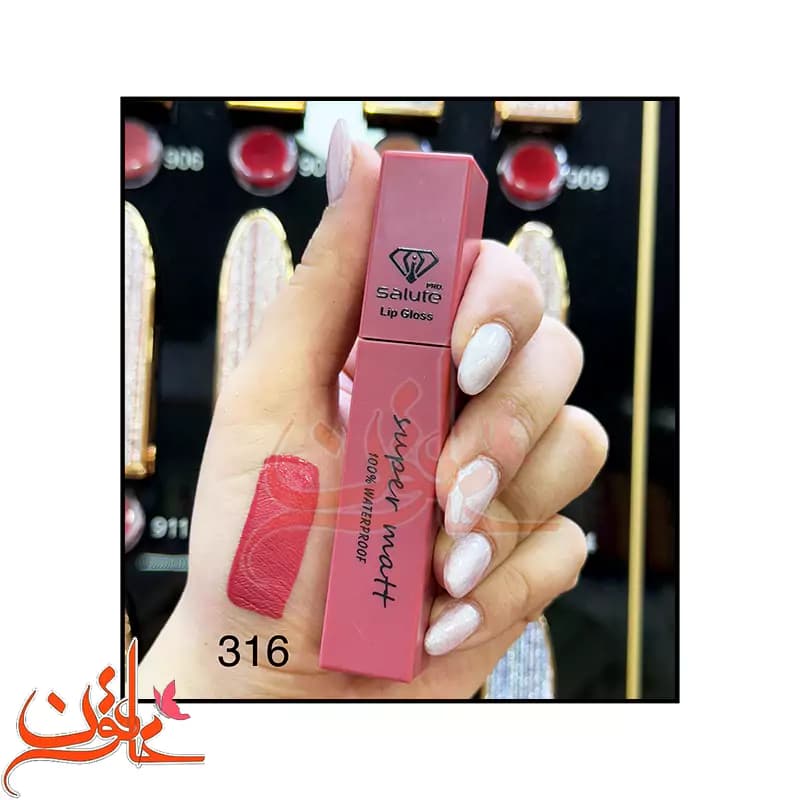 رژ لب مایع سالوته شماره 316 Lip Gloss — تصویر ۲