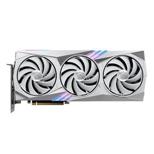 MSI GeForce RTX 4070 Ti Super 16GB Gaming X Slim White Graphics Card