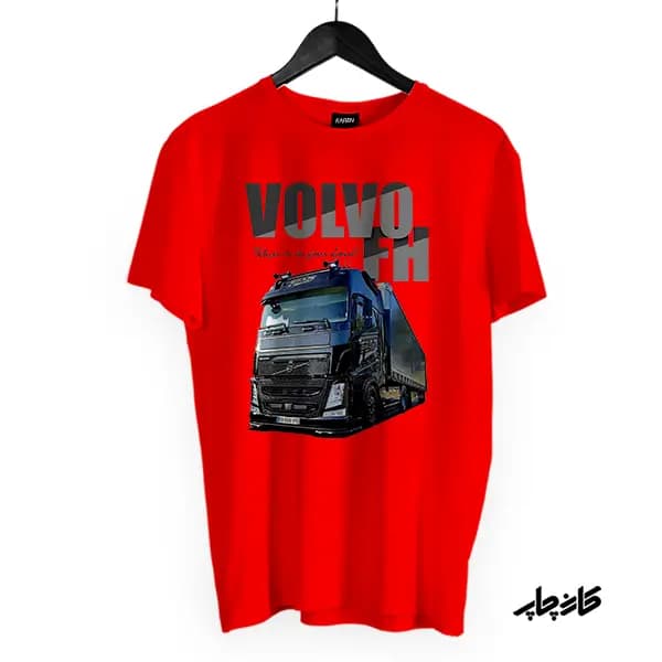 تیشرت ولوو طرح کشنده Volvo FH — تصویر ۳
