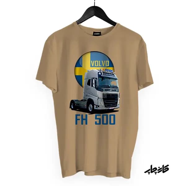 تیشرت ولوو طرح Volvo FH500 — تصویر ۶