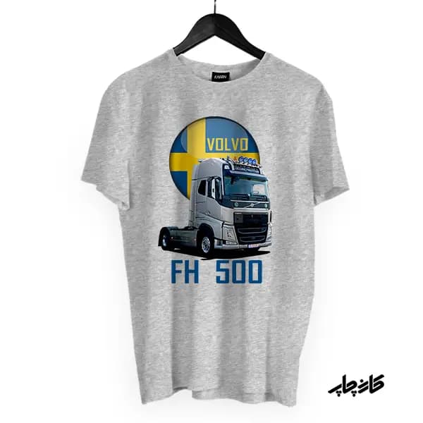 تیشرت ولوو طرح Volvo FH500 — تصویر ۷