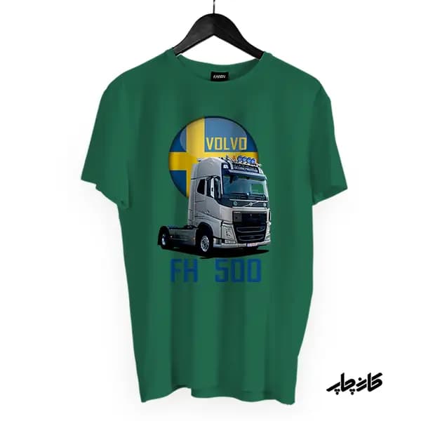 تیشرت ولوو طرح Volvo FH500 — تصویر ۸