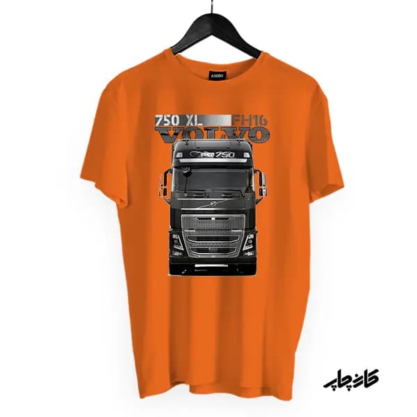 تیشرت ولوو طرح Volvo FH16 750XL — تصویر ۵
