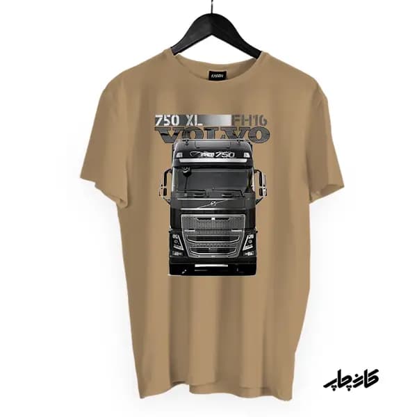 تیشرت ولوو طرح Volvo FH16 750XL — تصویر ۶