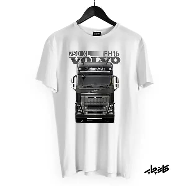 تیشرت ولوو طرح Volvo FH16 750XL — تصویر ۳