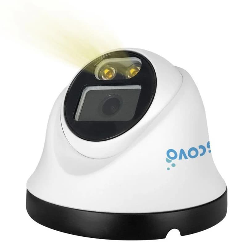 دوربین مداربسته تحت شبکه اسکوو 4 مگاپیکسل SC-IP-35H Warmlight