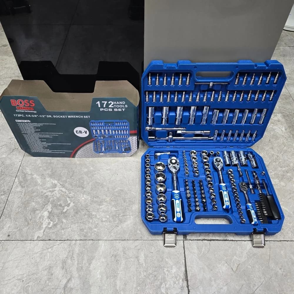 جعبه بکس 172 عددی صنعتی باس مدل BS-172pcsN
