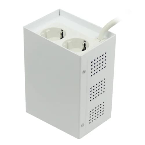 محافظ برق لباسشویی و ظرف شویی 2 خانه ارت دار سارا P520 با کابل 1٫4 متری — تصویر ۹