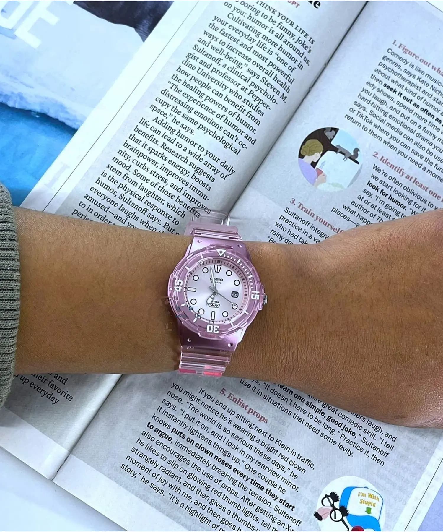 ساعت مچی زنانه کاسیو CASIO LRW-200HS-4EVDF — تصویر ۵