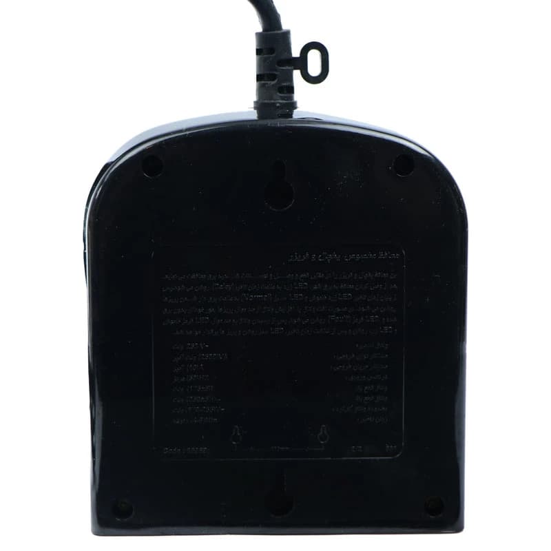 محافظ برق یخچال و فریزر 2 خانه ارت دار پارت الکتریک PE8787 با کابل 1/8 متری — تصویر ۳