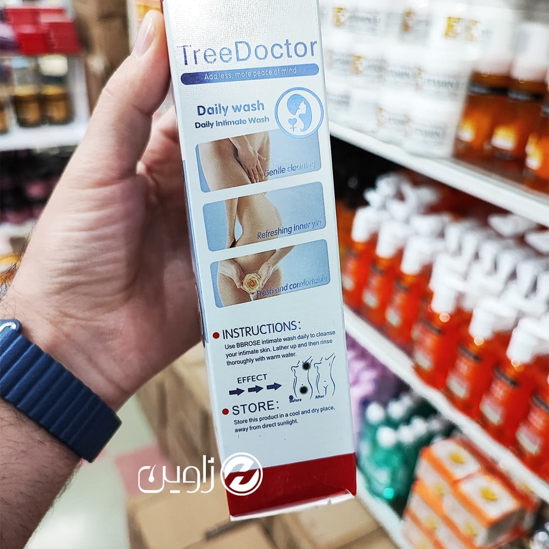 ژل شوینده نقاط حساس بانوان برند Tree doctor 280 mil — تصویر ۴