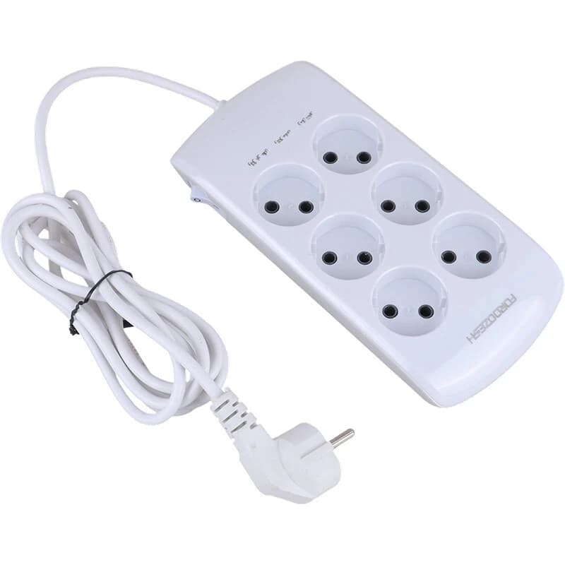 محافظ برق دیجیتال کامپیوتر و صوتی تصویری 6 خانه فروزش Lotus LT600 با کابل 2.8 متری کد 2 — تصویر ۶