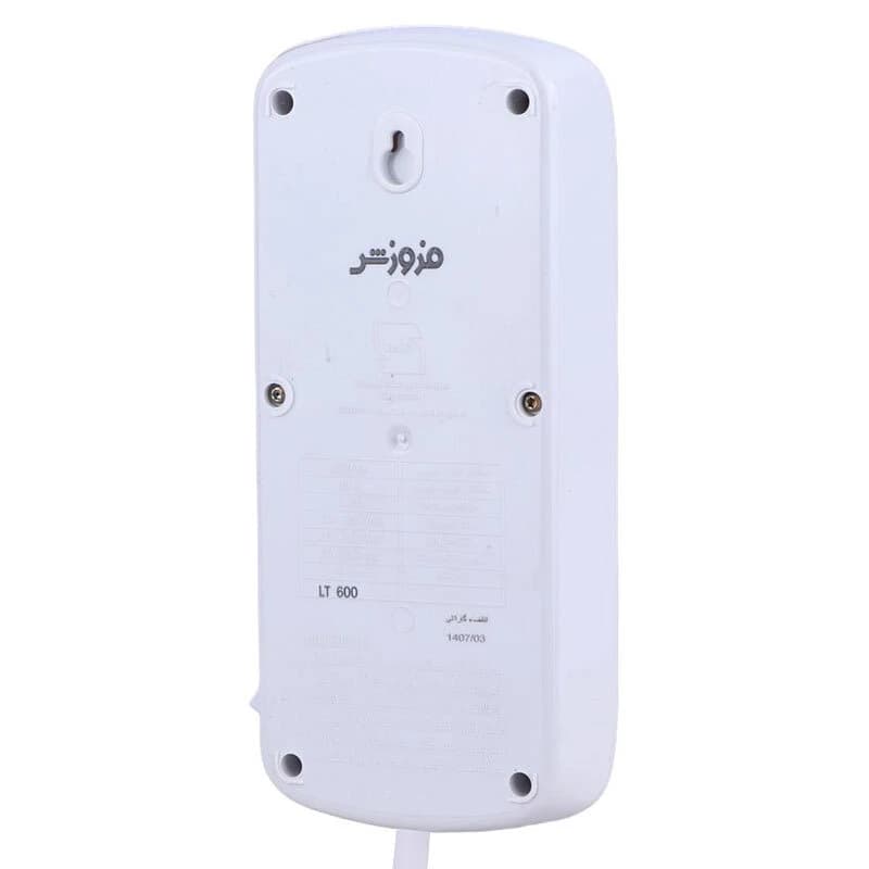 محافظ برق دیجیتال کامپیوتر و صوتی تصویری 6 خانه فروزش Lotus LT600 با کابل 2.8 متری — تصویر ۶