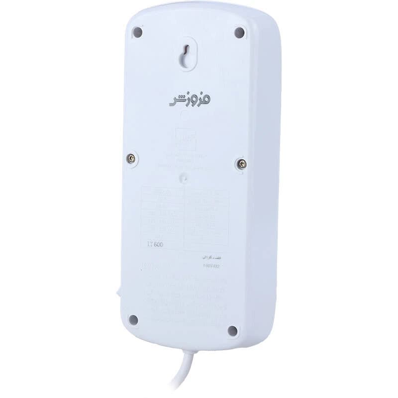 محافظ برق کامپیوتر و صوتی تصویری 6 خانه فروزش Lotus LT600 با کابل 1.8 متری — تصویر ۳
