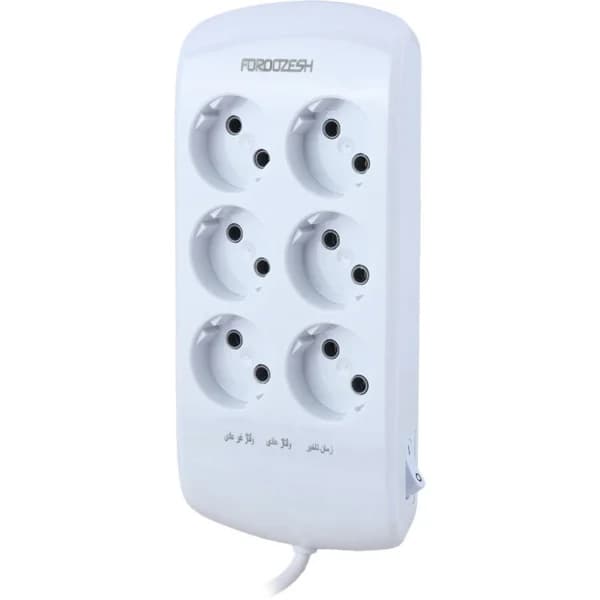 محافظ برق کامپیوتر و صوتی تصویری 6 خانه فروزش Lotus LT600 با کابل 1.8 متری — تصویر ۶