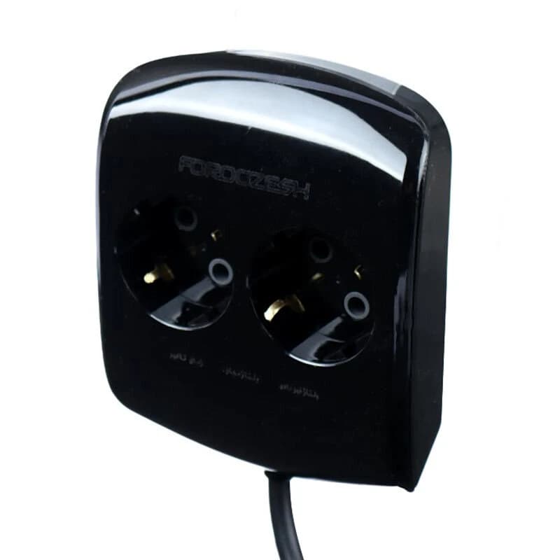 محافظ برق یخچال دیجیتال 2 خانه ارت دار فروزش Lotus LT200D با کابل 1.8 متری — تصویر ۳