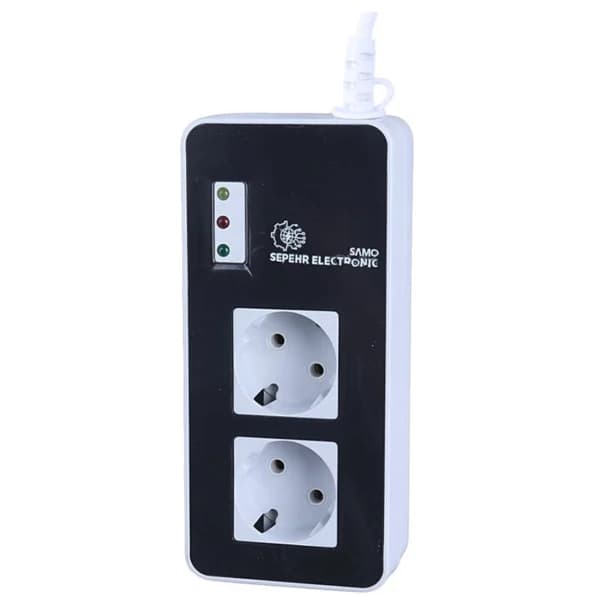 محافظ برق یخچال و فریزر 2 خانه سامو سپهر الکترونیک SSE 100 با کابل 1.8 متری — تصویر ۶