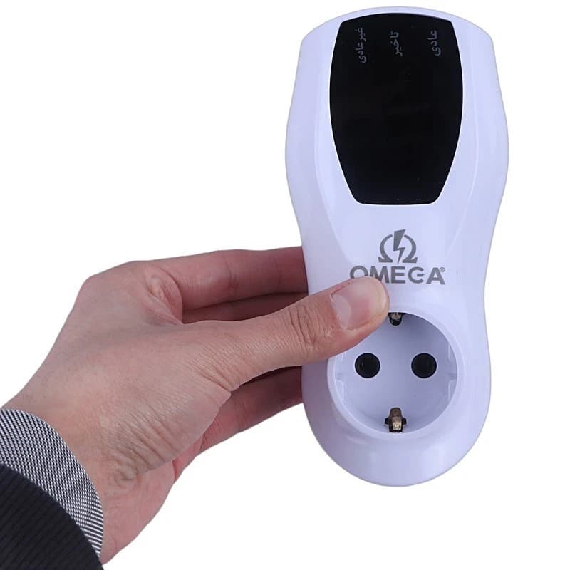 محافظ برق کولر گازی ارت دار امگا G1100 — تصویر ۶