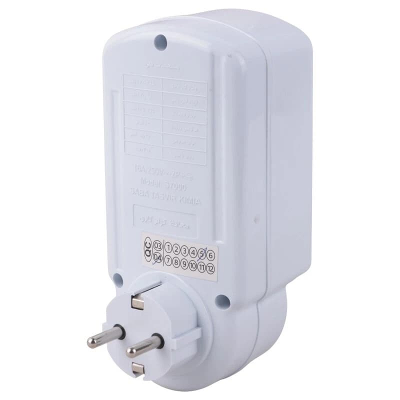 محافظ برق کولر گازی ارت دار تیراژه S7000 کد 3 — تصویر ۳