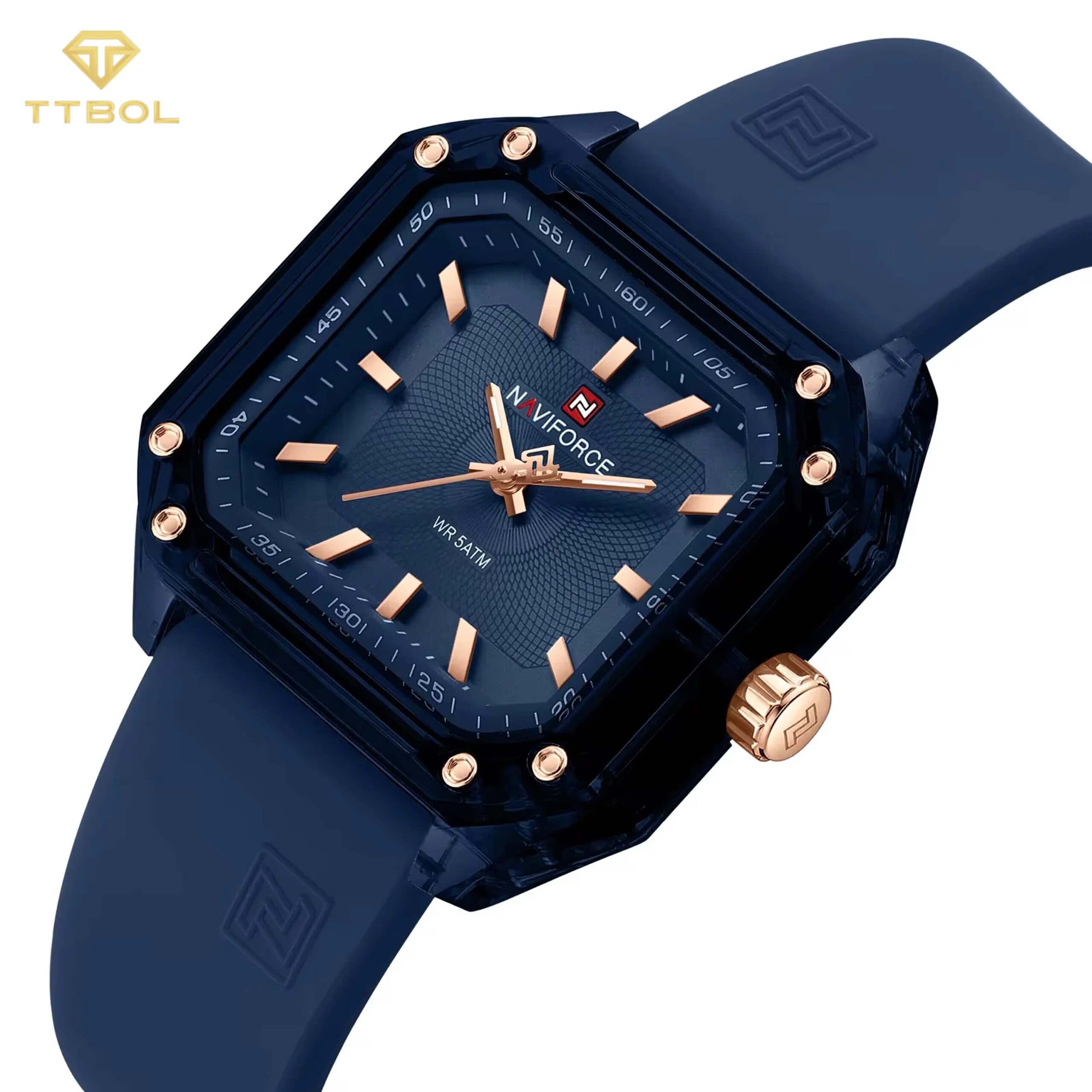 ساعت مچی زنانه نیوی فورس NAVIFORCE NF7106 BE/BE/BE — تصویر ۳