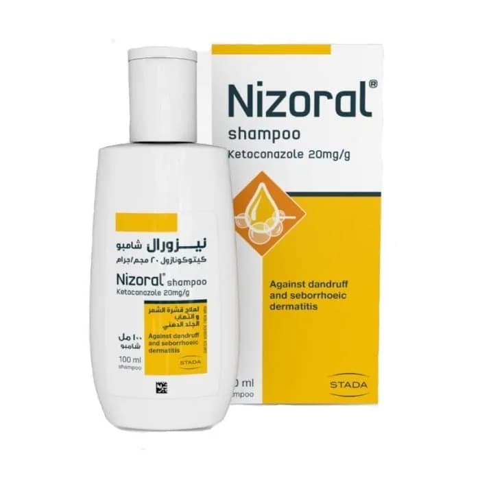 شامپو ضد شوره کتوکونازول نیزورال Nizoral حجم 100میل