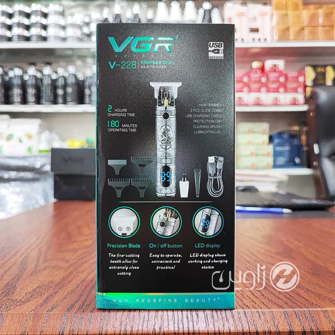 ماشین اصلاح خط زن وی جی ار VGR V-228 — تصویر ۷