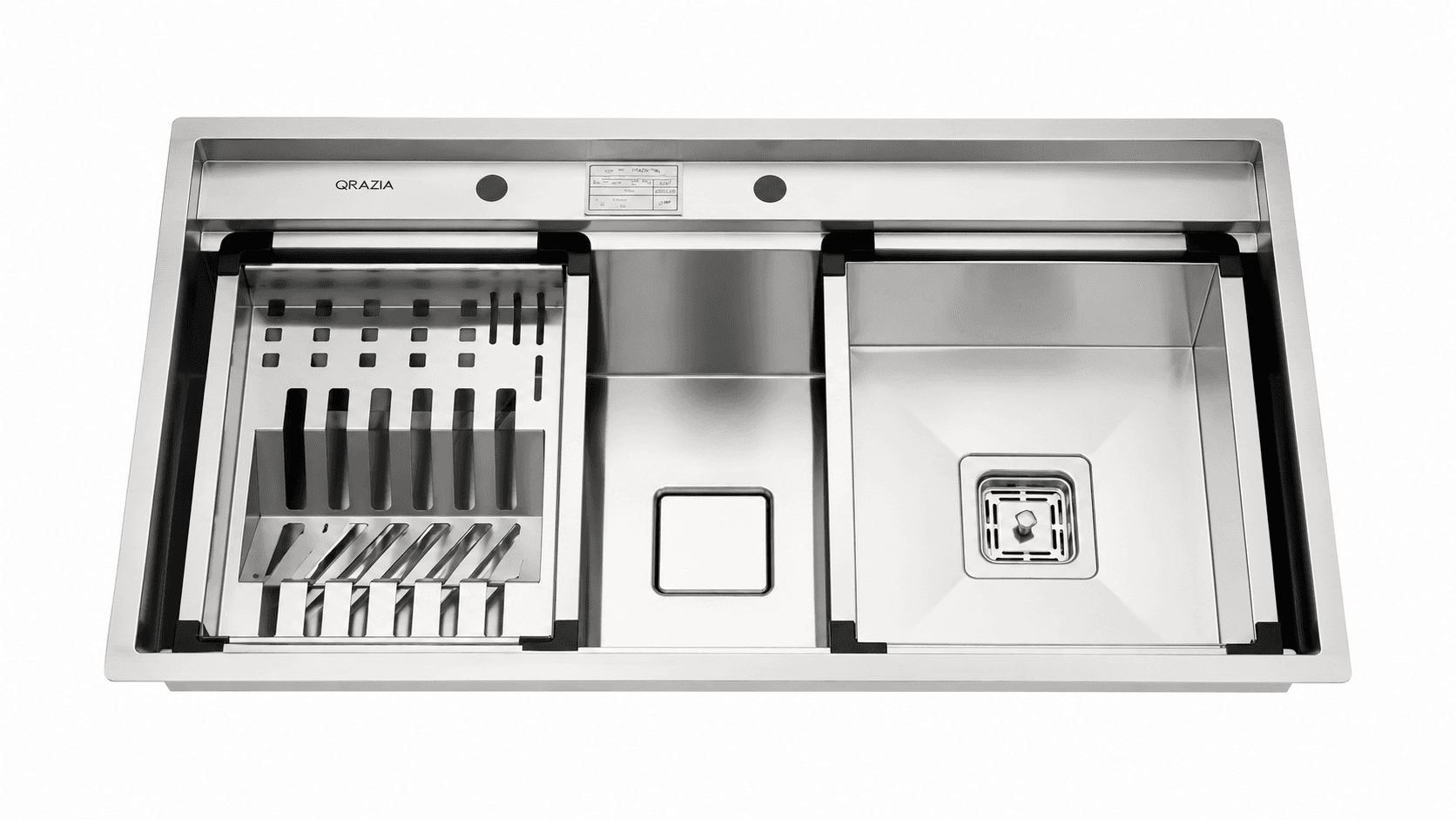 کرازیا QRAZIA سینک باکسی مدل QC 90 استیل