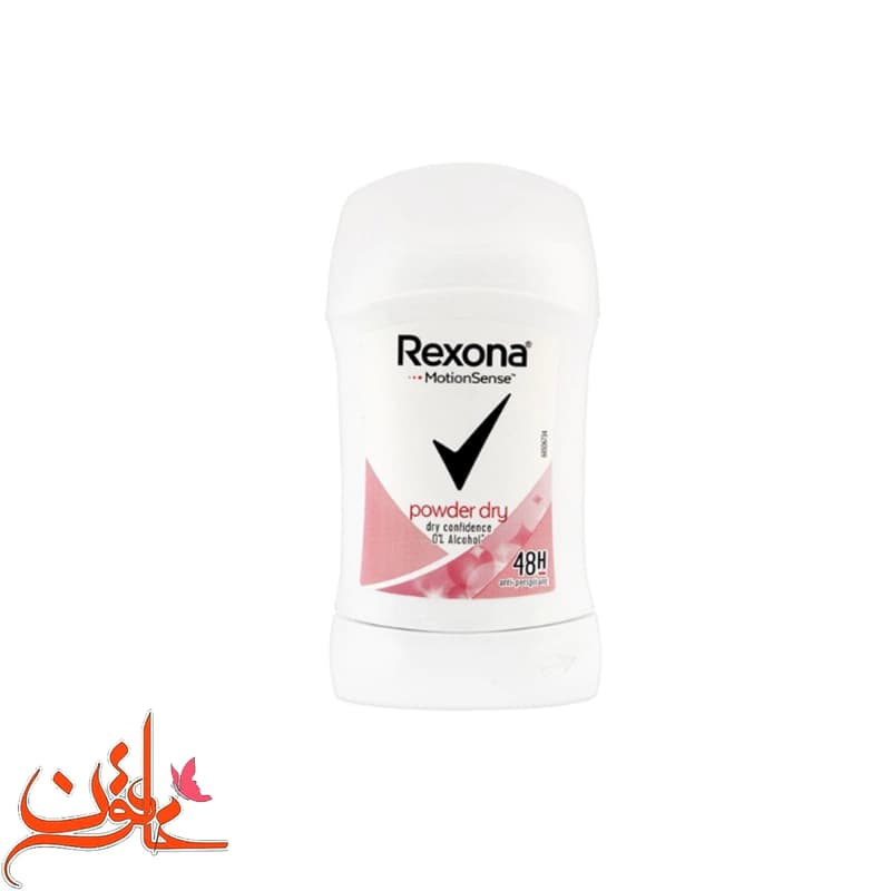 مام صابونی زنانه رکسونا مدل Powder Dry حجم 40 میل