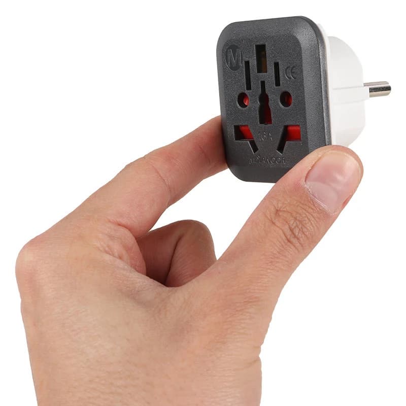 تبدیل برق 3 به 2 مدیا نور SH 1059 کد 2 — تصویر ۴