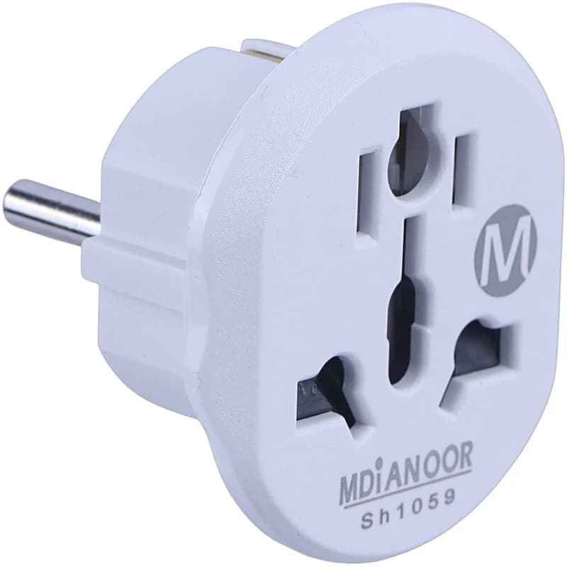 تبدیل برق 3 به 2 مدیا نور SH1059 16A — تصویر ۲