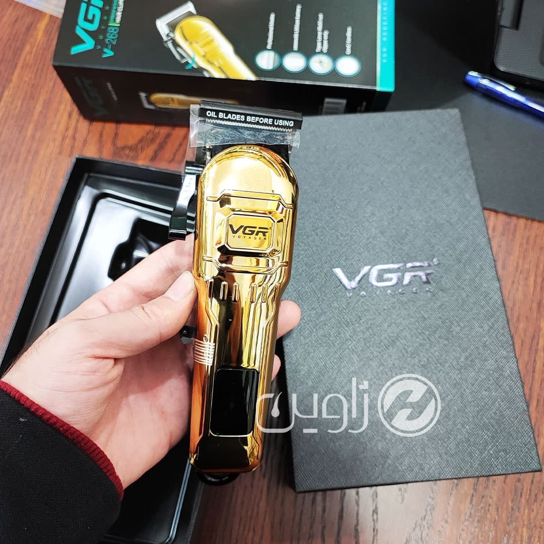 ماشین اصلاح مو سر و صورت وی جی ار VGR V-268 — تصویر ۲
