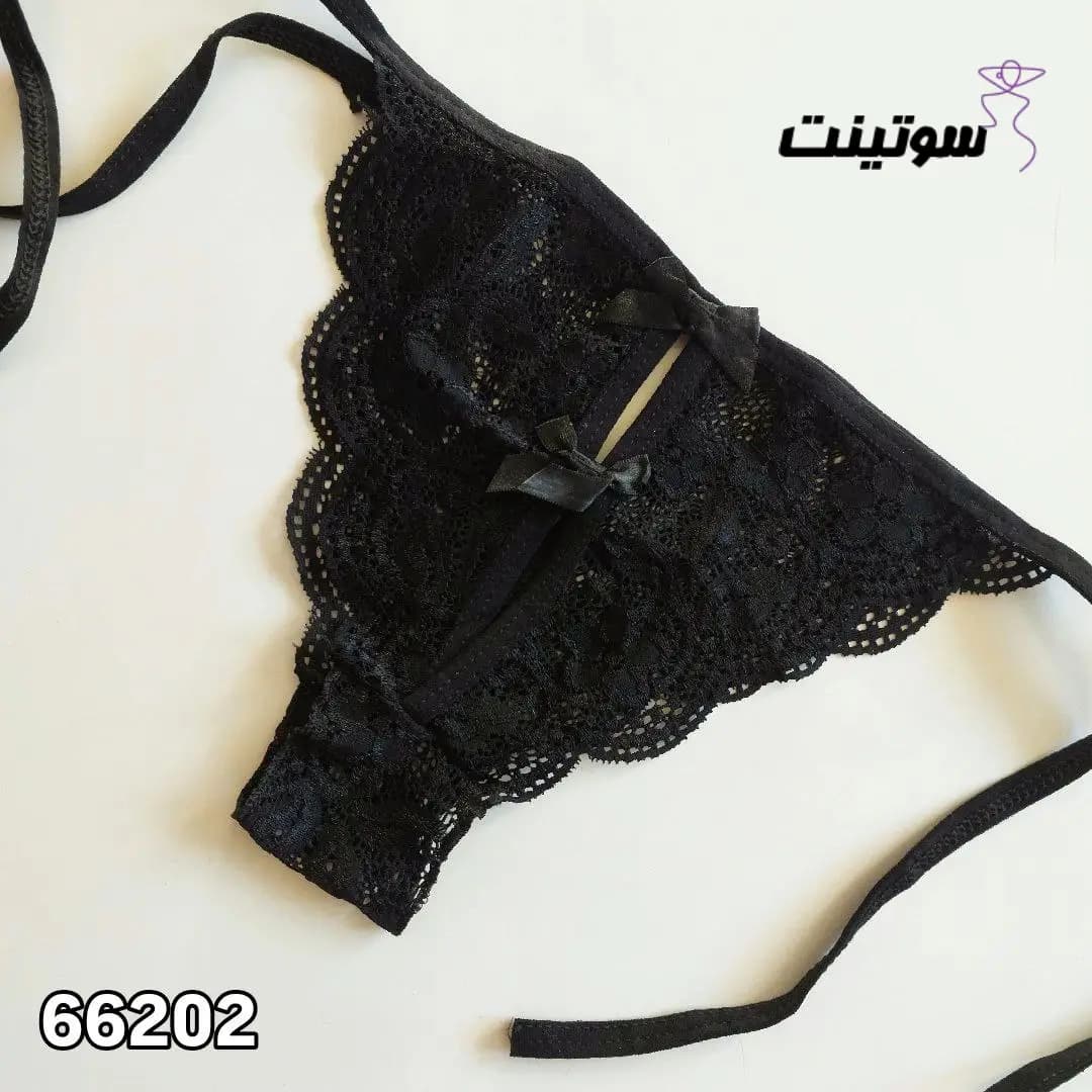 شورت فاق باز فانتزی بندی کد 66202 — تصویر ۲