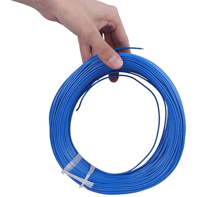 سیم برق مفتولی 0.75*1 قدس حلقه 100 متری — تصویر ۵