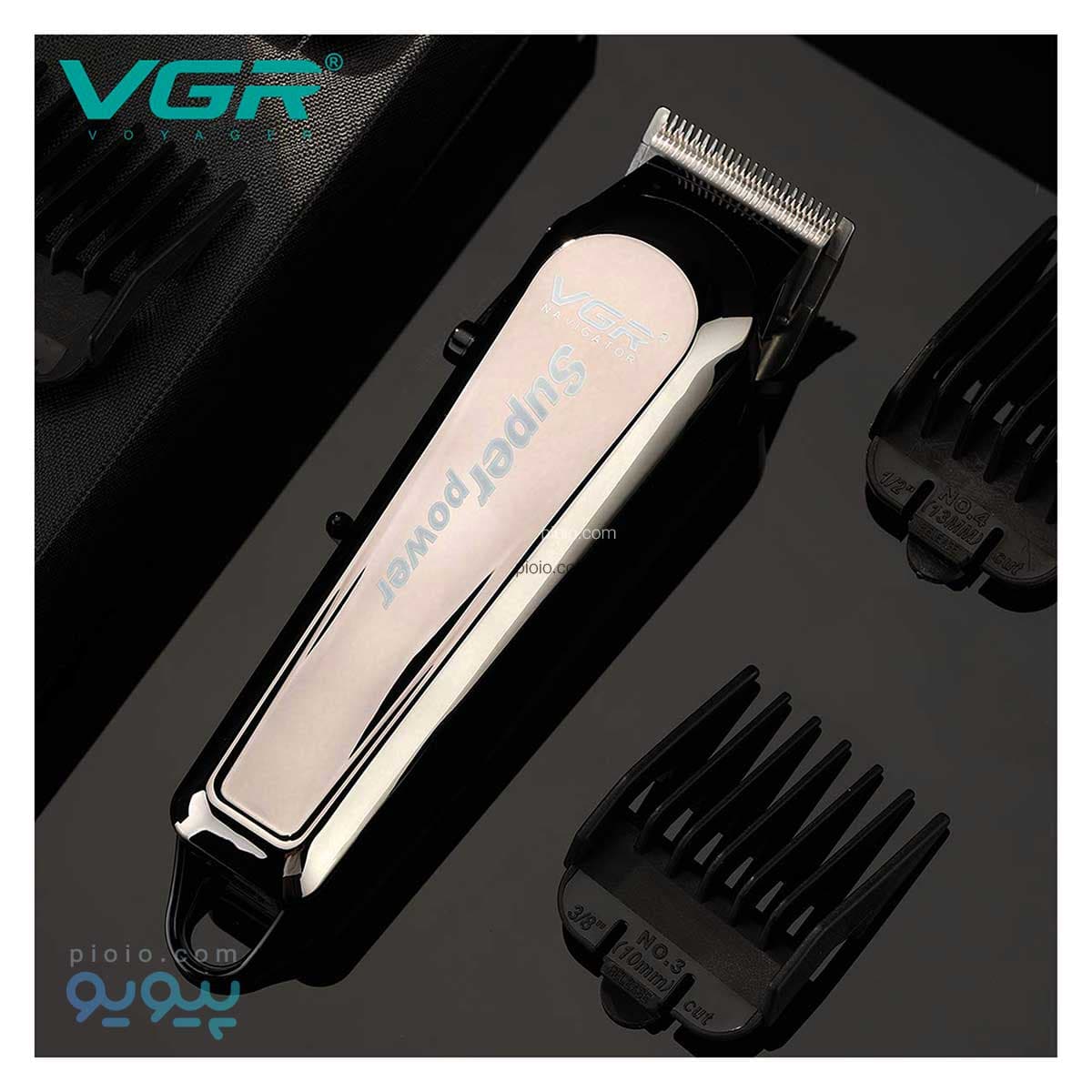 ماشین اصلاح موی صورت و سر وی جی ار مدل VGR v-060 — تصویر ۶