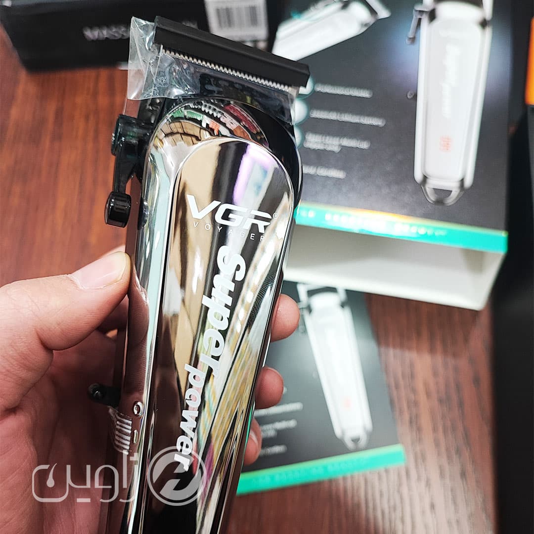 ماشین اصلاح موی صورت و سر وی جی ار مدل VGR v-060 — تصویر ۳