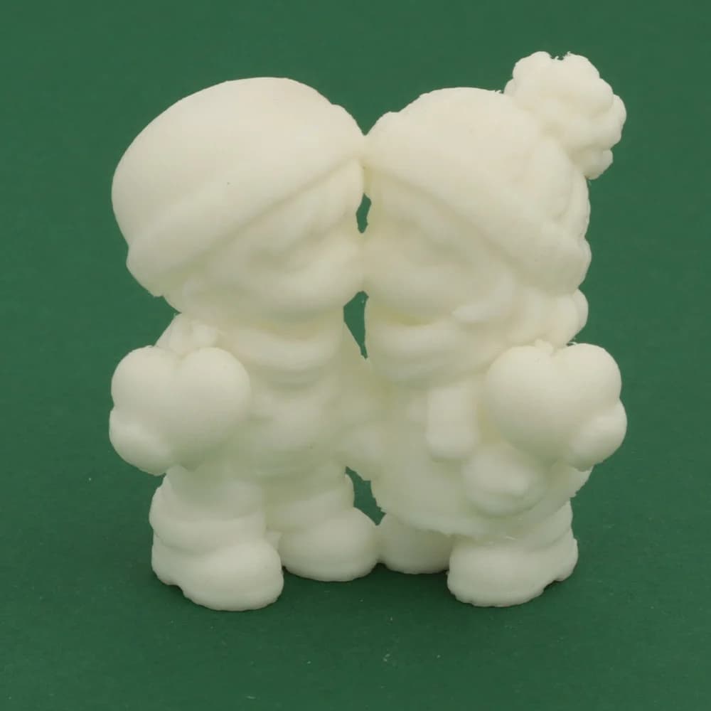 تاپر کیک ولنتاین و نامزدی مدل (SCC024) Unpainted Valentine’s Day cake topper