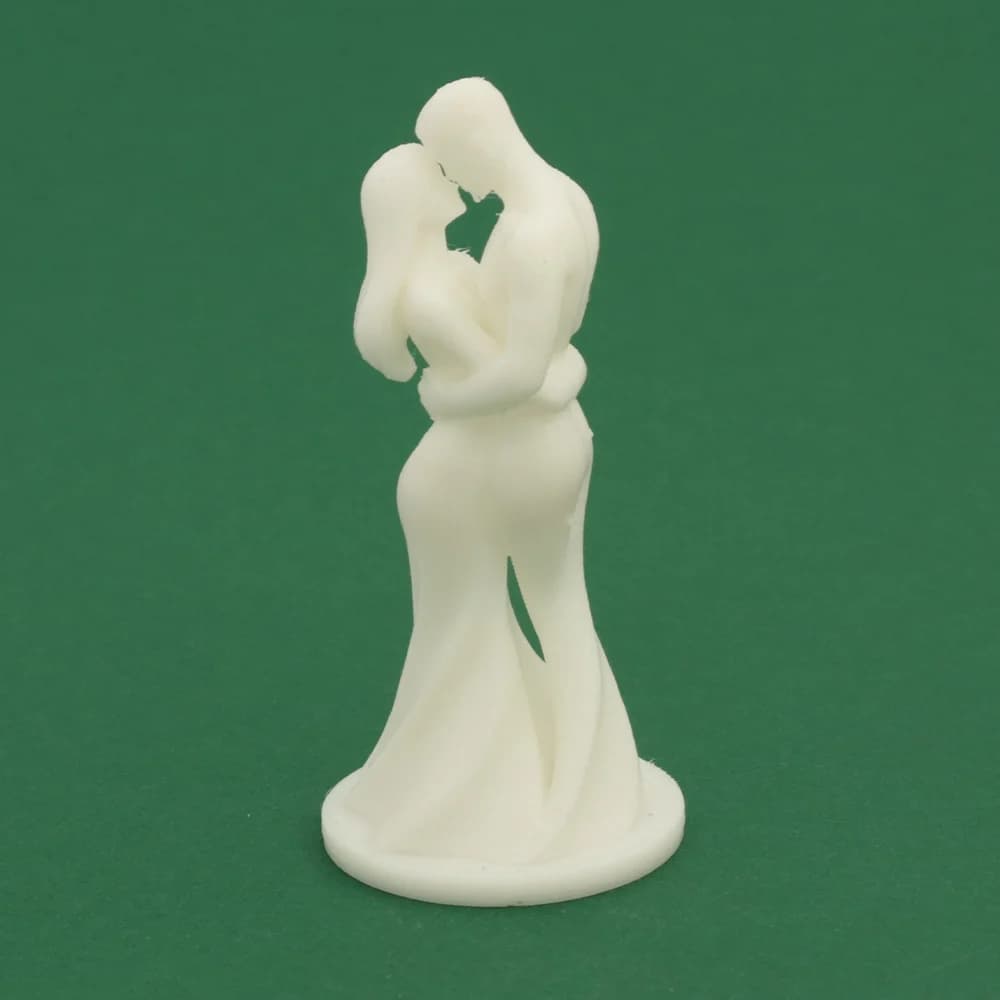 تاپر کیک عروس و داماد 21 مدل (SCC021) Bride and Groom Unpainted cake topper