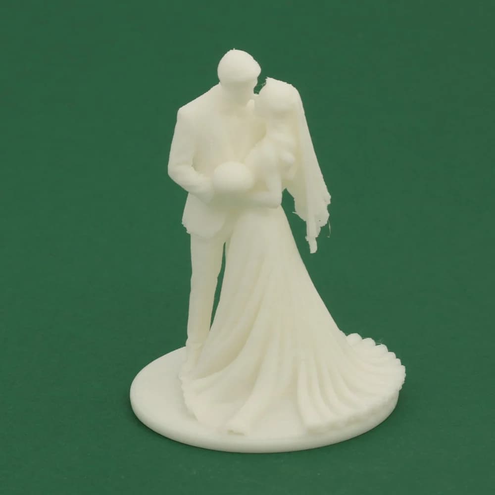 تاپر کیک عروس و داماد 19 مدل (SCC019) Bride and Groom Unpainted cake topper