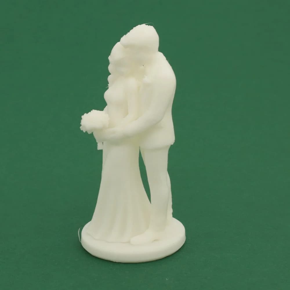 تاپر کیک عروس و داماد 16 مدل (SCC016) Bride and Groom Unpainted cake topper — تصویر ۲