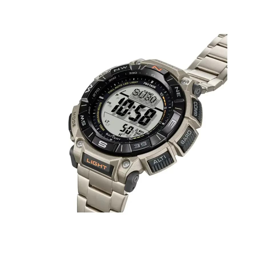 ساعت مچی مردانه کاسیو پروترک CASIO PRO TREK PRG-340T-7DR — تصویر ۳