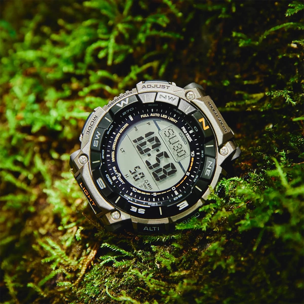 ساعت مچی مردانه کاسیو پروترک CASIO PRO TREK PRG-340T-7DR — تصویر ۹