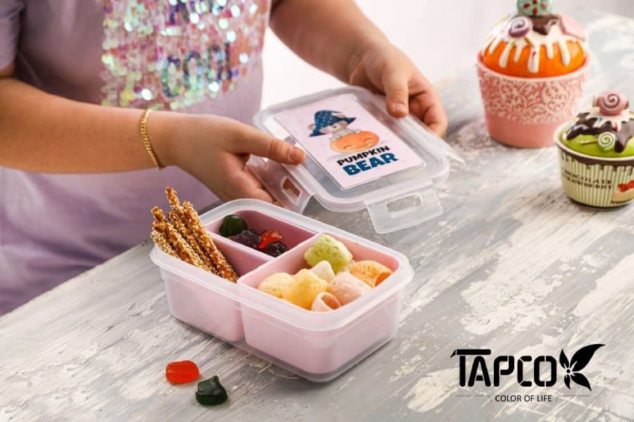 ظرف غذای کودک 3 خانه TAPCO — تصویر ۵
