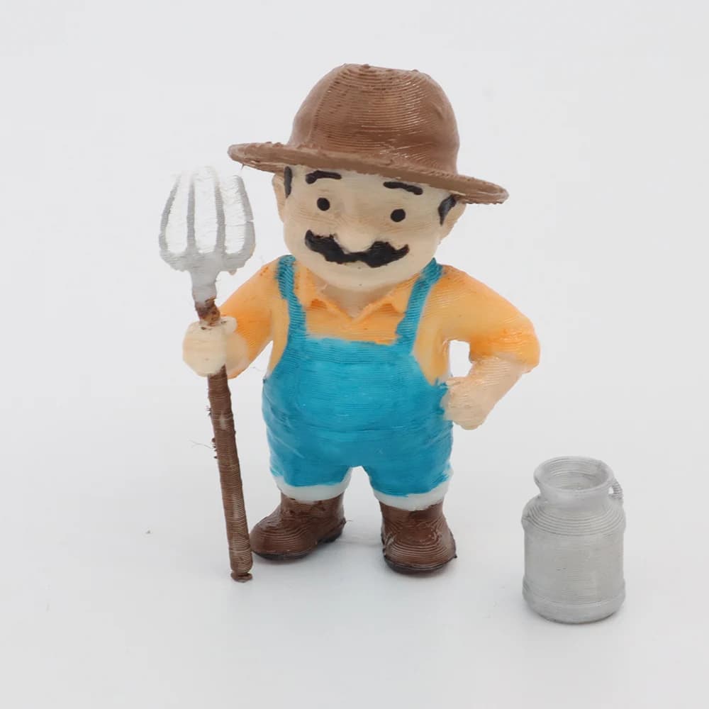 ماکت پرسناژ فیگور کشاورز Scale model of a Farmer figure (AG006)