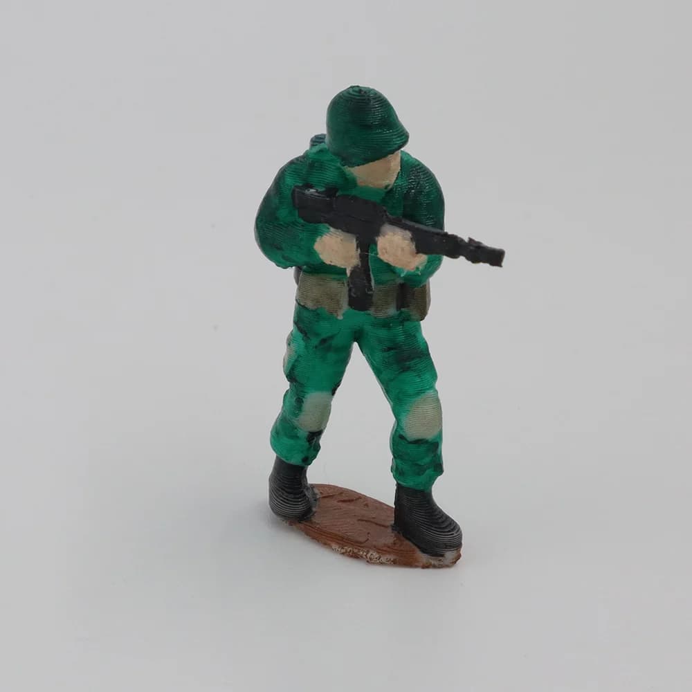ماکت پرسناژ فیگور سرباز Scale model of a Soldier figure (AE025)