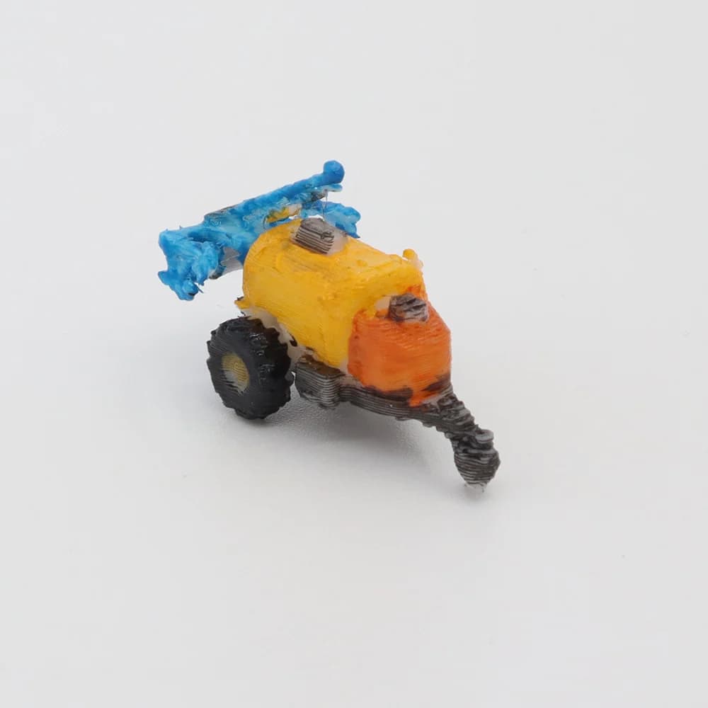 ماکت سم پاش تراکتور Tractor-mounted sprayer model (AG003)