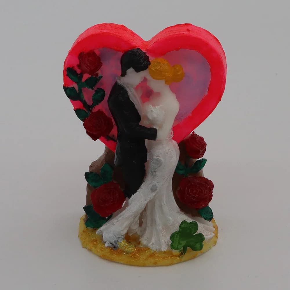 تاپر کیک عروس و داماد 11 Bride and Groom Cake Topper 11 (SCC011)