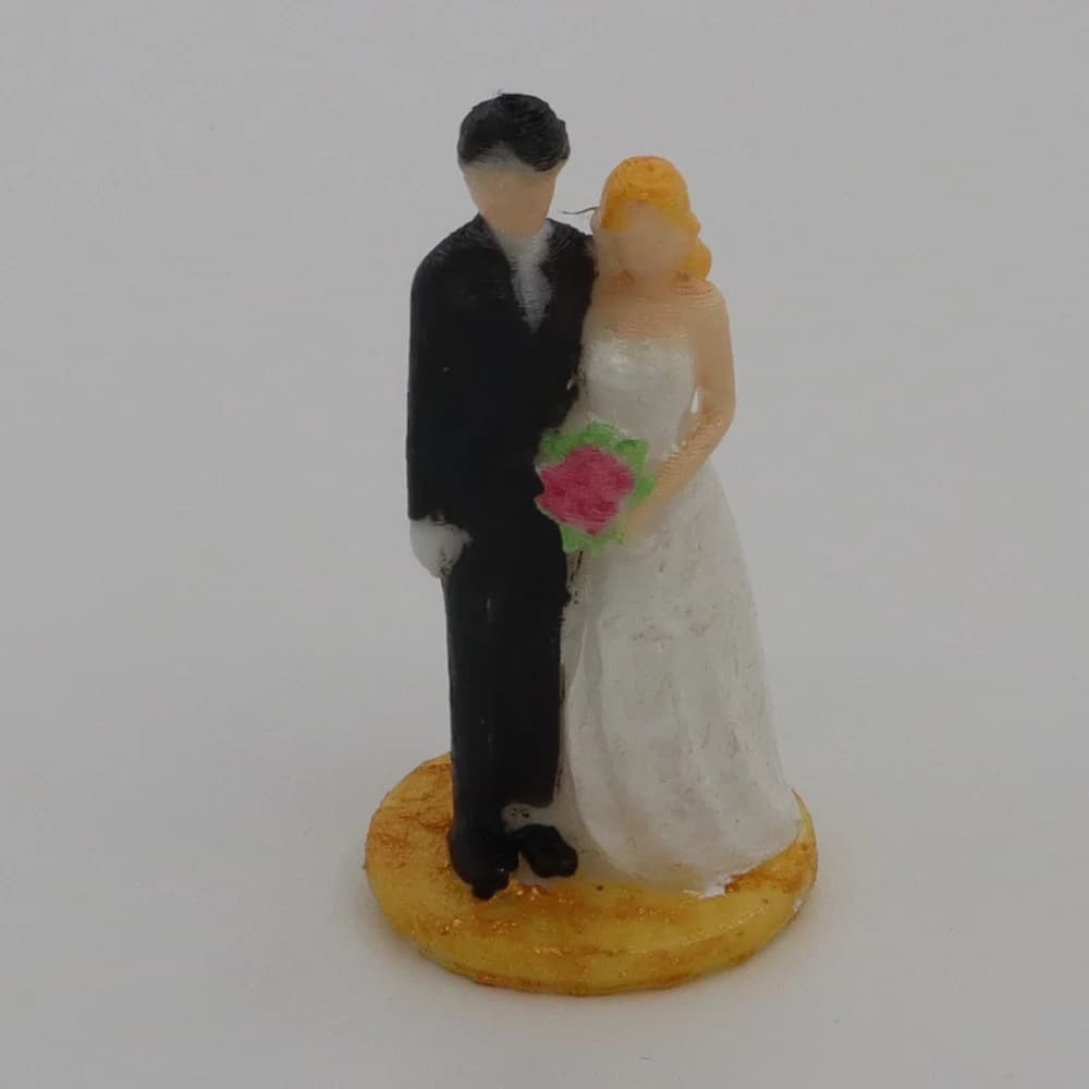 تاپر کیک عروس و داماد 6 Bride and Groom Cake Topper 6 (SCC006)
