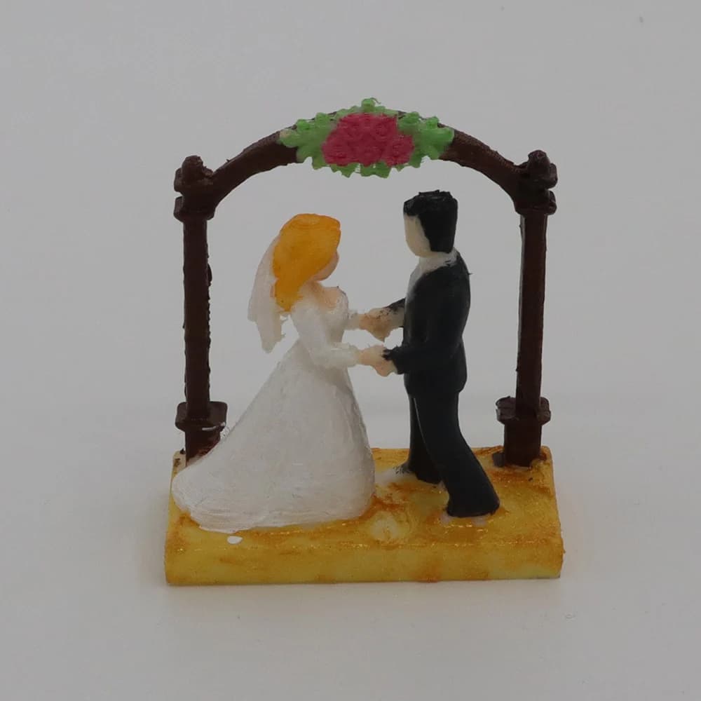 تاپر کیک عروس و داماد Bride and Groom Cake Topper (SCC002)