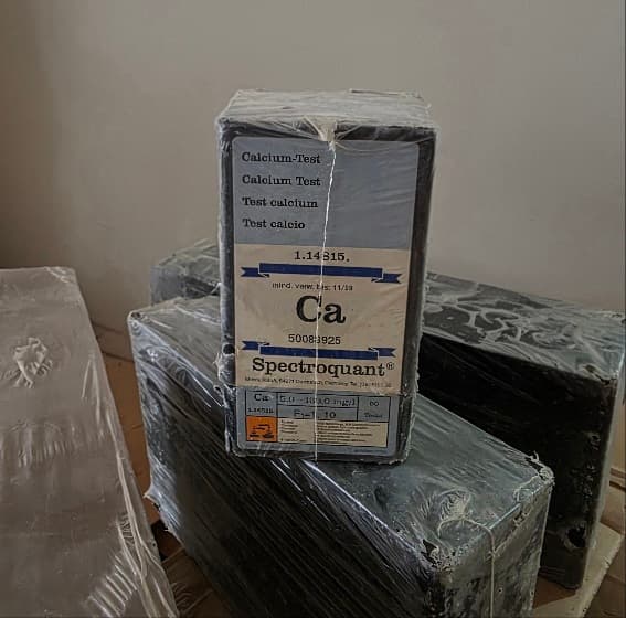 سنجش کلسیم/کیت تست کلسیم/Calcium Test, photometric
